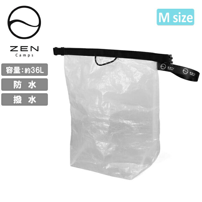 ZEN Camps ゼンキャンプ ロールトップバッグ M(36L) – アウトドア