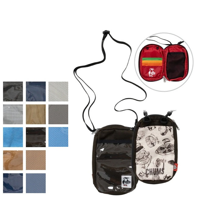 CHUMS チャムス - RV Smart Phone Shoulder Bag Sweat Nylon RV CH60