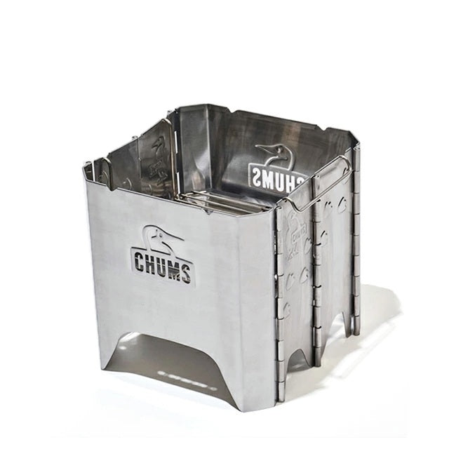 チャムス焚き火台 BOOBY FACE FOLDING FIRE PITL CHUMS - ☆【キャンペーン対象】Booby Face Folding Fire Pit M