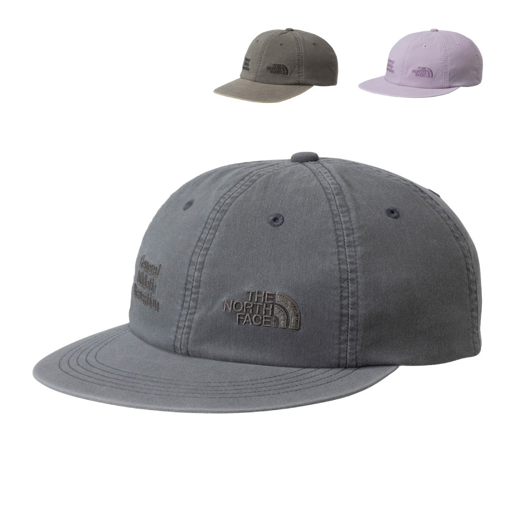ユニセックス　ナイロンツイルキャップ グレー　オリーブ　二点セット THE NORTH FACE | GAR 6 Panel Cap GAR6パネルキャップ NN02672
