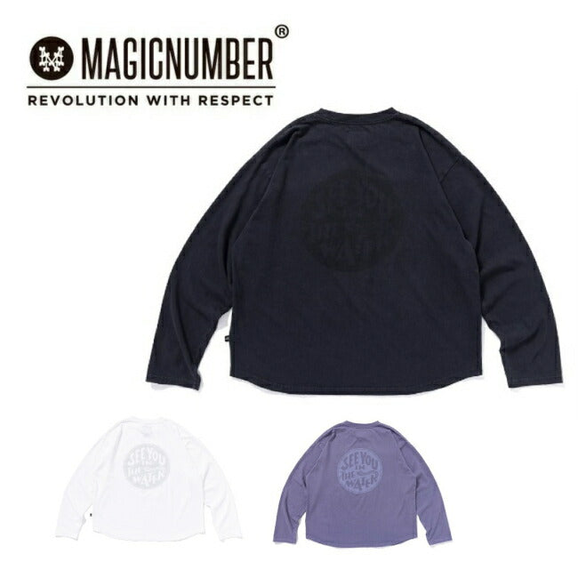 MAGICNUMBER マジックナンバー SEE YOU IN THE WATER XV US COTTON L/S 