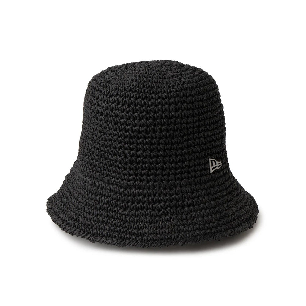 NEWERA - バケット01セーラーブリム Paper Crochet Hat ブラック