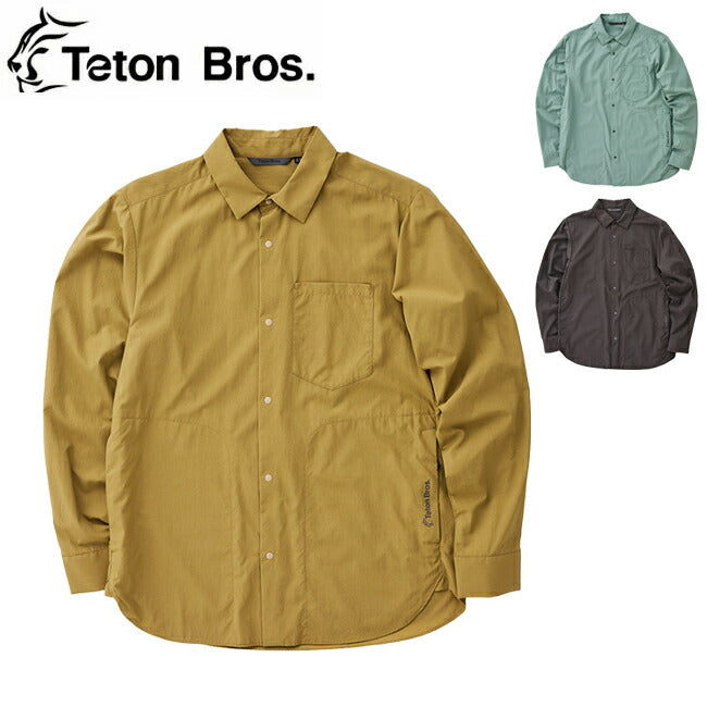 〈Teton Bros〉中綿入りワークシャツ　Sサイズ Teton Bros | TETON BROS ティートンブロス Journey L/S Shirt