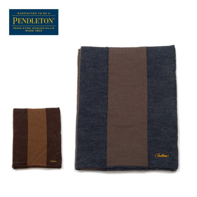 PENDLETON ペンドルトン LOGO WPN KNIT MUFFLER ロゴWPNニットマフラー