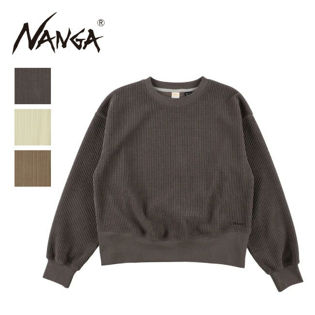 コーデュロイニット NANGA - KNIT CORDUROY CREW NECK W ニットコーデュロイクルーネック