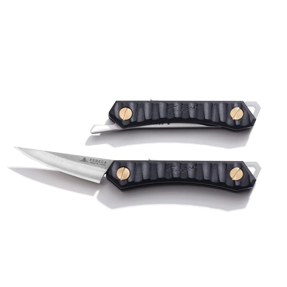 FEDECA | Trail Knife トレイルナイフ リップルブラック 001224