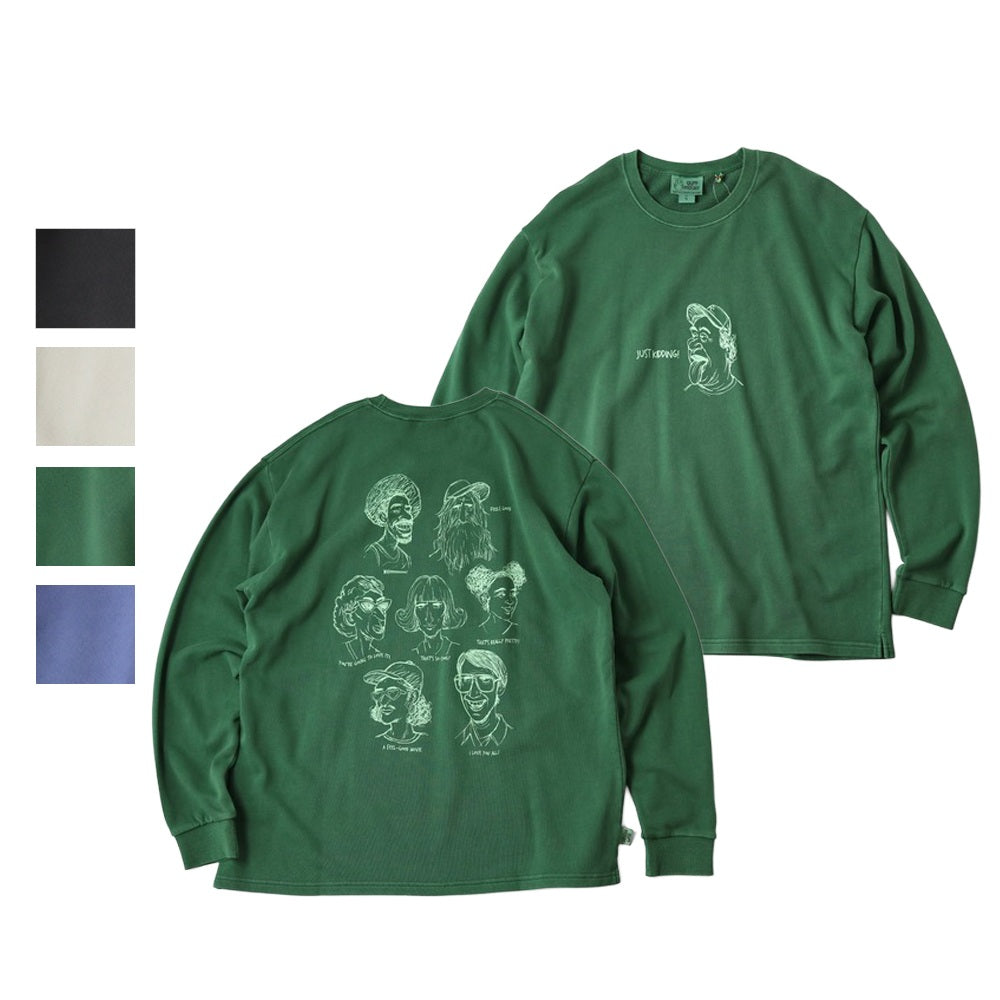 スウェット gym master - 10oz ピグメントスウェット In my heart ロンTee G833773