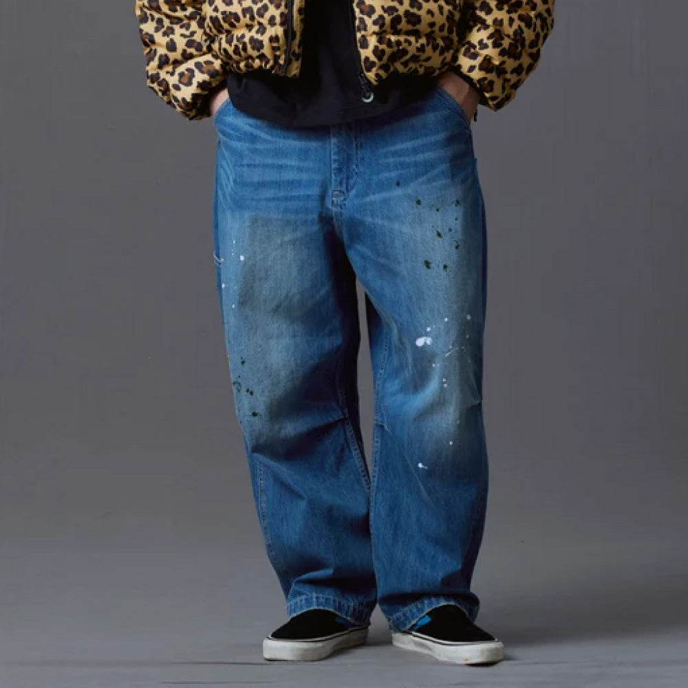 Liberaiders - DENIM SARROUEL PAINTER PANTS デニムサルエル