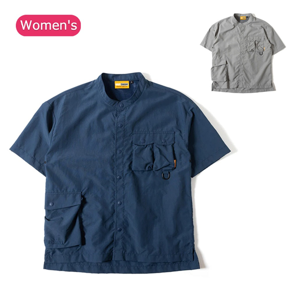 GRIP SWANY | W'S SUPPLEX STAND COLLAR SHIRT ウィメンズサプレックス
