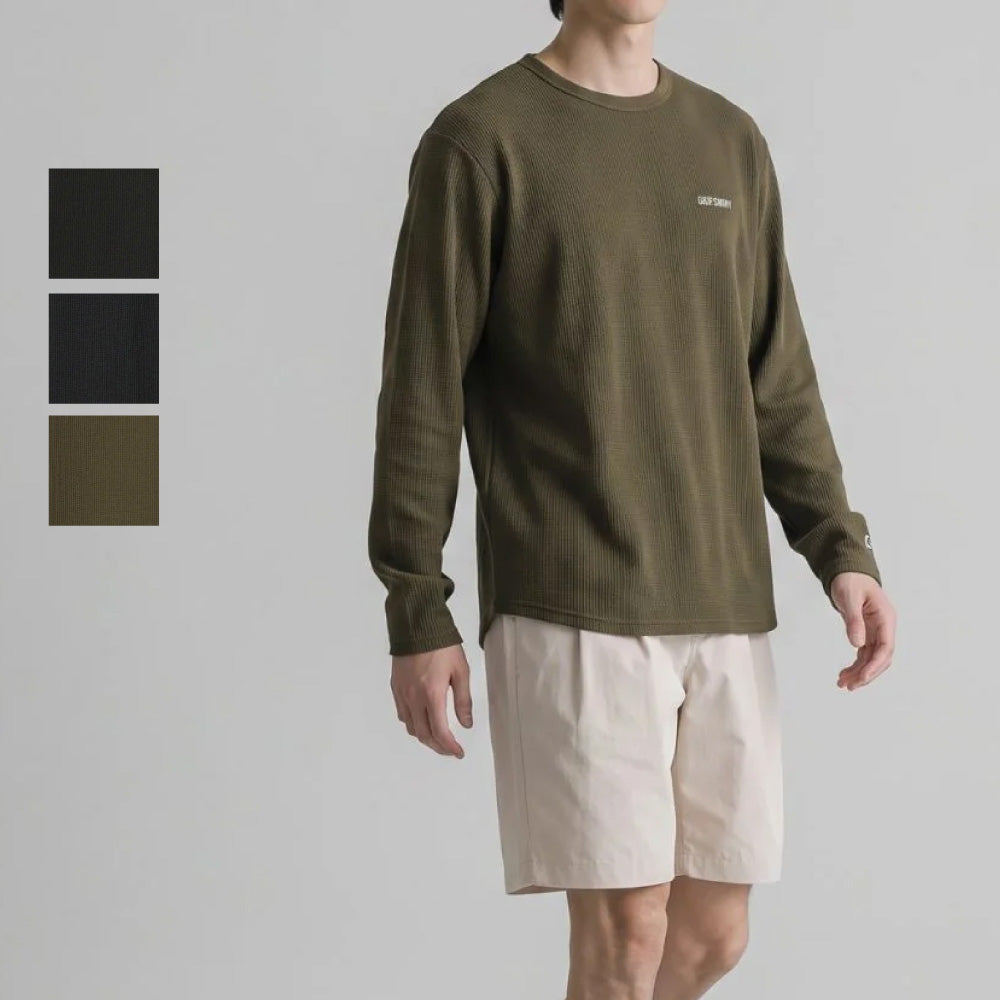 GRIP SWANY - VERSATILE WAFFLE LS TEE バーサタイルワッフルロング