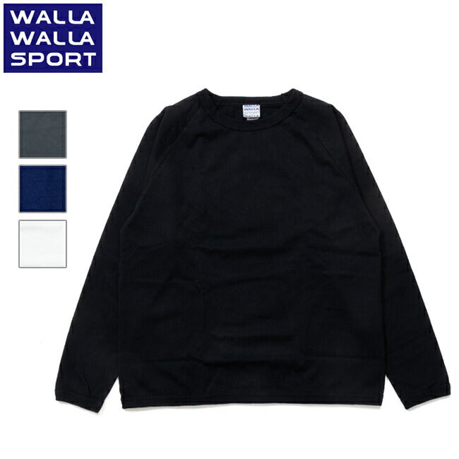 WALLA WALLA SPORT ワラワラスポーツ 9oz L/S Raglan Rib Loose Tee