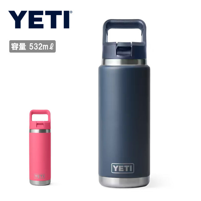 YETI イエティ 18 oz WATER BOTTLE WITH STRAW CAP 18オンス