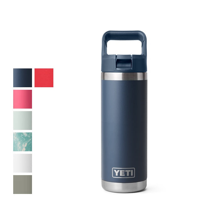 YETI - 18 oz WATER BOTTLE WITH STRAW CAP 18オンスウォーターボトル