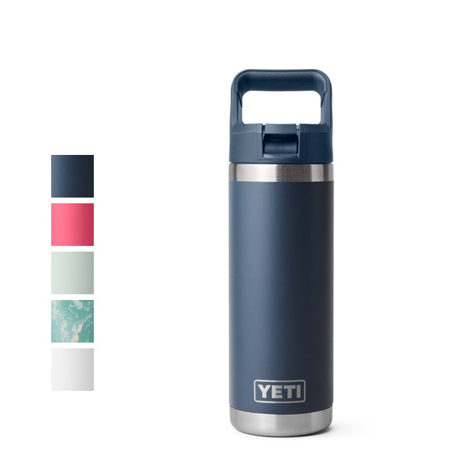 YETI - YETI イエティ 18 oz WATER BOTTLE WITH STRAW CAP 18オンス