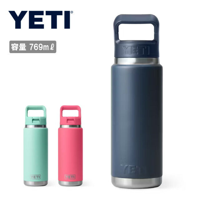 YETI イエティ 26 oz WATER BOTTLE WITH STRAW CAP 26オンスウォーター