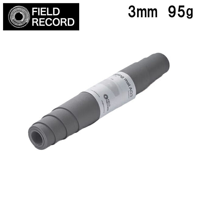 アウトドア FIELD RECORD スリーピングマット グレー