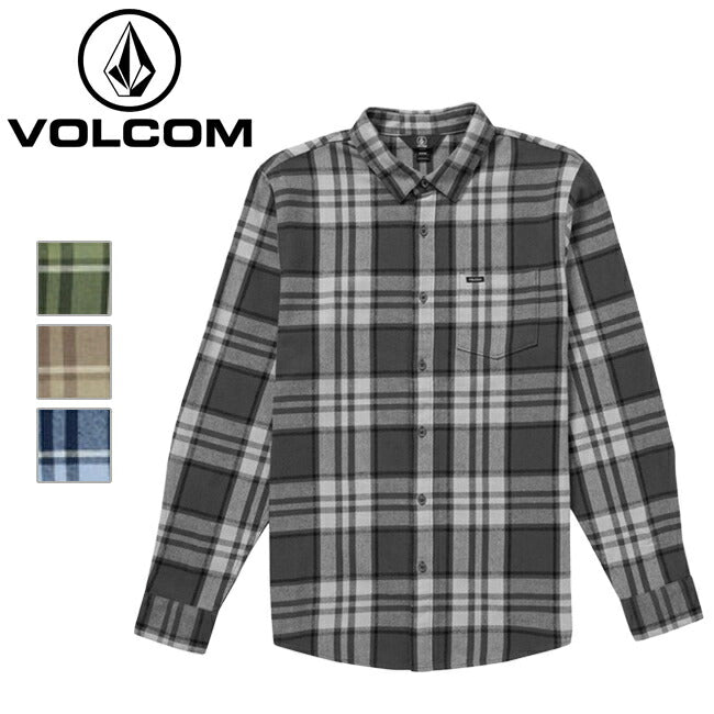 VOLCOM ボルコム Leland Flannel LS リーランドフランネルロング
