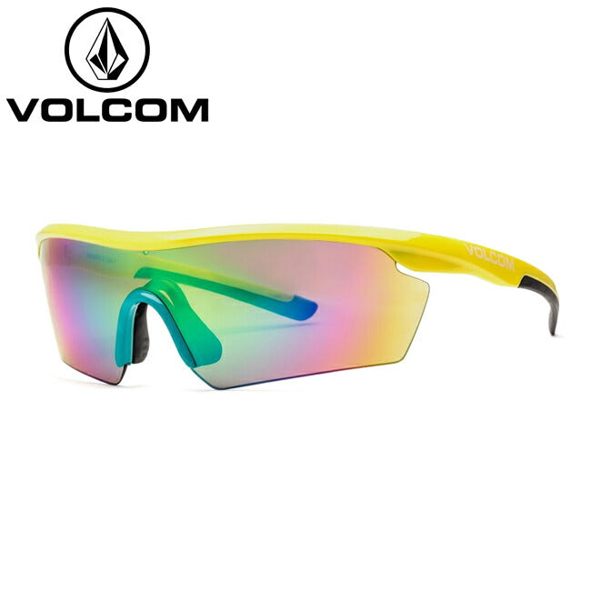 VOLCOM ボルコム Download Gloss Yellow/Aqua/Rainbow Mirror