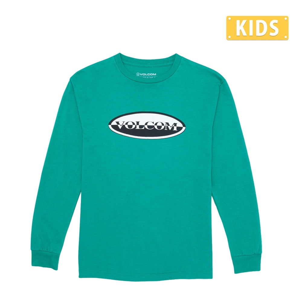 VOLCOM ボルコム Big Boys Ovoid Long Sleeve Tee C3612301｜Tシャツ