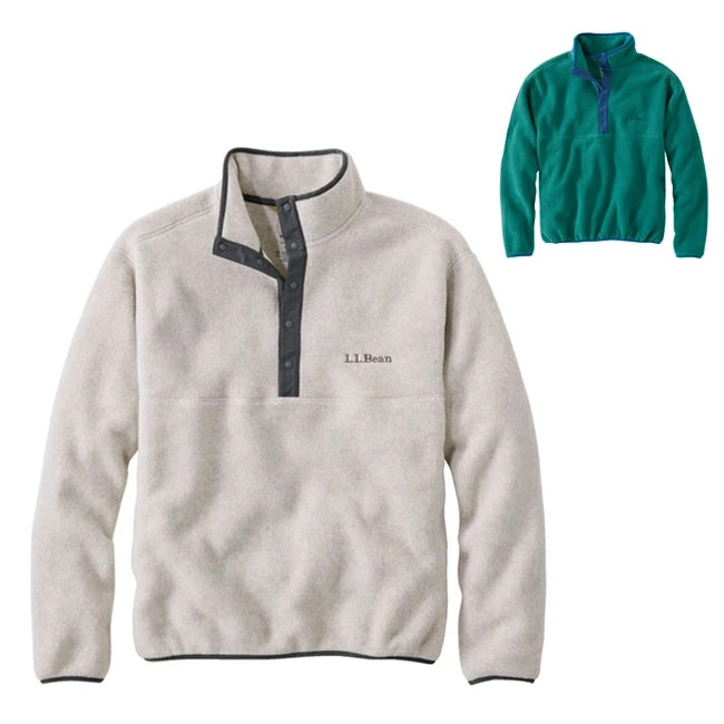 Bean's Classic Snap Fleece II Pullover Adults ビーンズクラシック