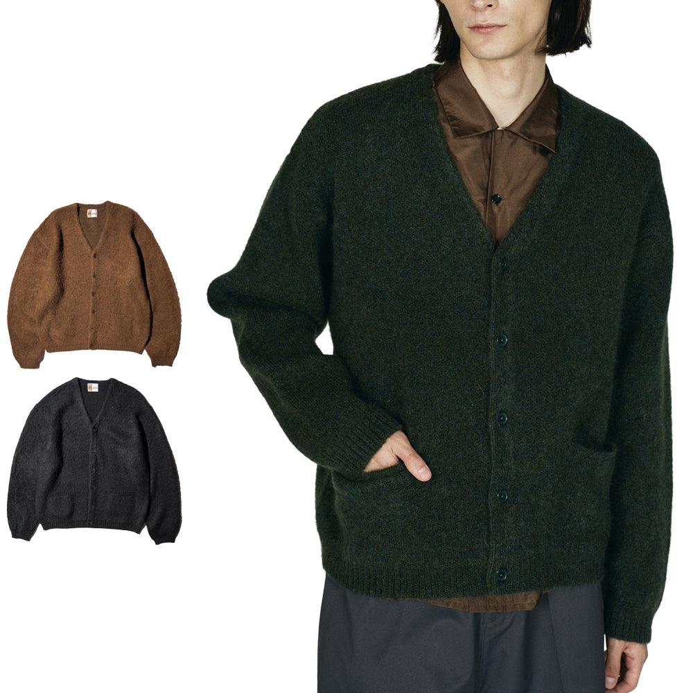 TOWNCRAFT - MOHAIR SHAGGY CARDIGAN モヘアシャギーカーディガン