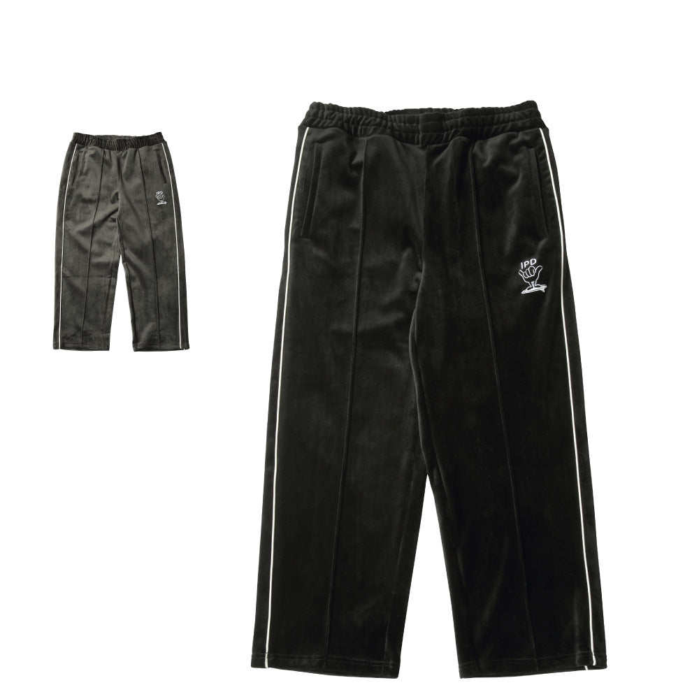 pedestal ベロアパンツ　アイス IPD - SHAKA VELOUR PANTS シャカベロアパンツ IPDPTSH-1017