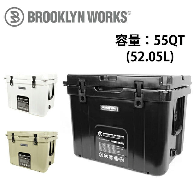 BROOKLYN WORKS ブルックリンワークス HARD COOLER 55QT ハード