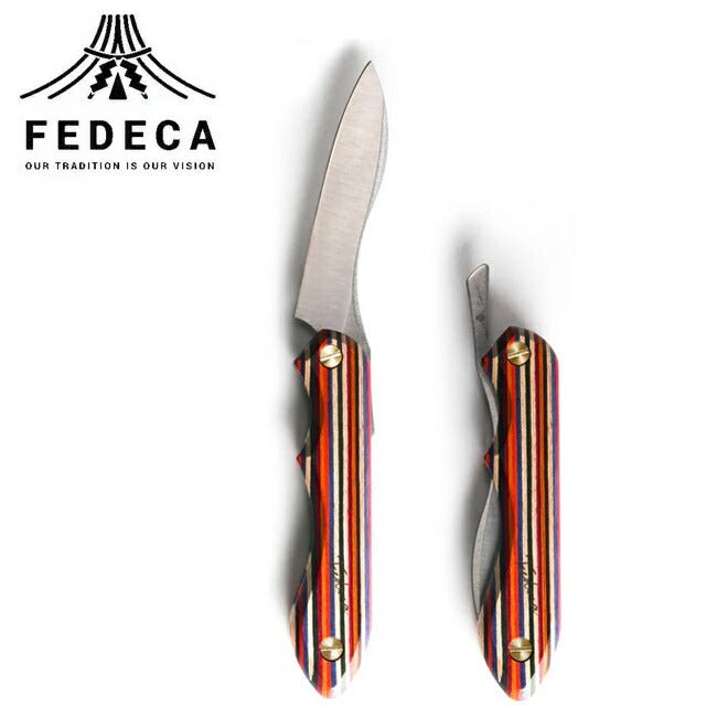 FEDECA - FEDECA フェデカ 折畳式料理ナイフ マルチカラー 000900