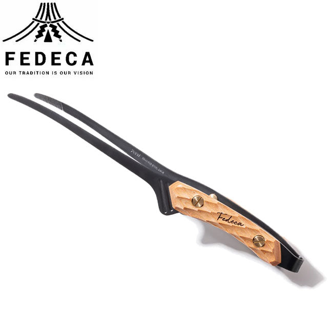 【新品/未開封】 FEDECA フェデカ CLEVER TONG トング 名栗 天然木】FEDECA CLEVER TONG 名栗イペ 5,500円