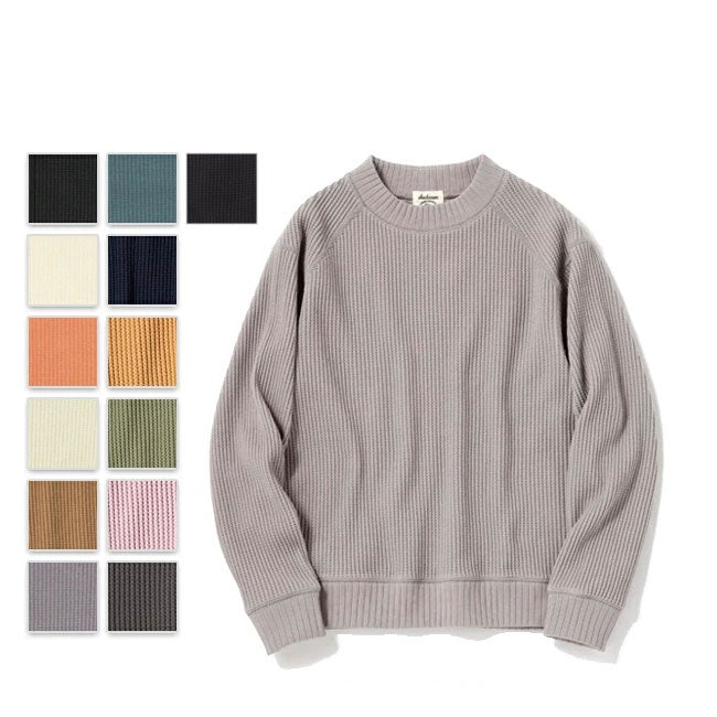 Jackman ジャックマン Waffle Midneck ワッフルミッドネック JM7200