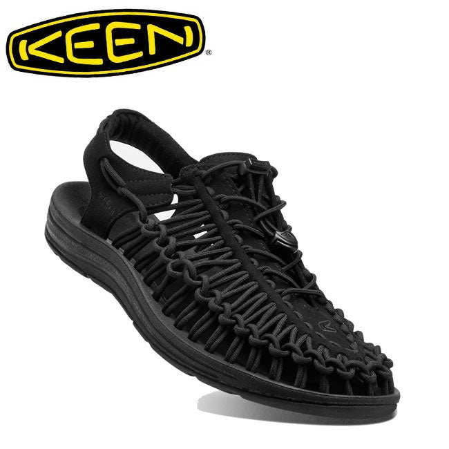 KEENメンズ ユニーク [25cm] 1014097 KEEN キーン UNEEK ユニーク Black/Black 1014097 – アウトドア