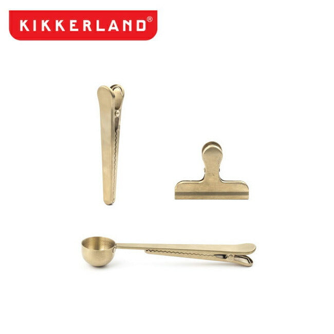 KIKKERLAND - KIKKERLAND キッカーランド Brass Clip Set ブラス