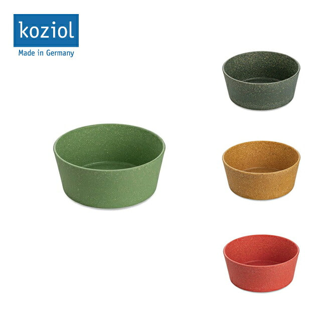  オリーブグリーン ドット模様 ボウル 4個セット KOZIOL - KOZIOL コジオル CONNECT ボウル 400ml 2個セット