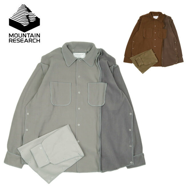 mountain research マウンテンリサーチ　NOSEWシャツ　セット Mountain Research マウンテンリサーチ No Sew Shirt 2 ノーソウシャツ