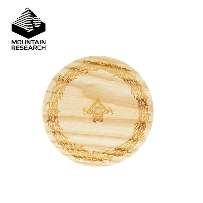 Mountain Research マウンテンリサーチ Anarcho Cup Wood Lid (for 1/2