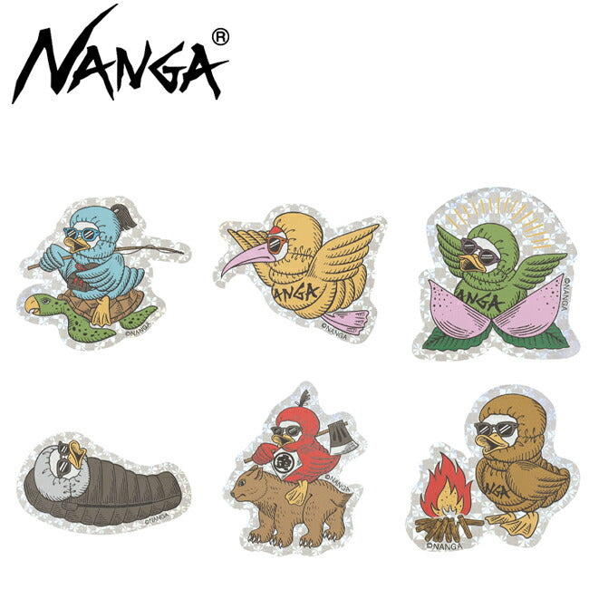 NANGA ナンガ HOLOGRAPHIC GAAACY STICKER ホログラフィックガーシー