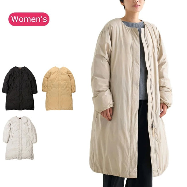 NANGA ナンガ NO COLLAR DOWN COAT ノーカラーダウンコート