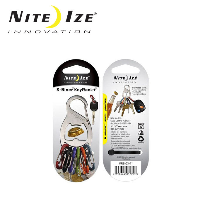 NITE-IZE - NITE-IZE ナイトアイズ キーラックプラス ステンレス KRB