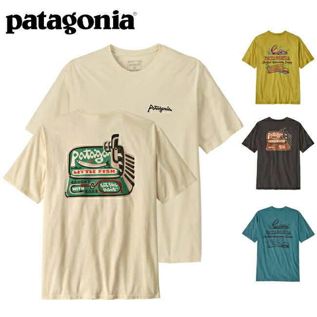 patagonia - メンズアクアティックアクションオーガニックTシャツ
