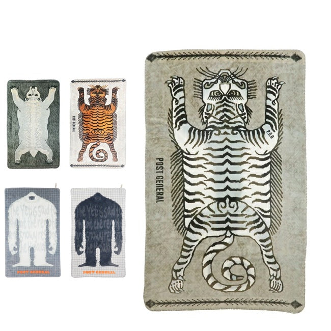 PEDRO ブランケット POST GENERAL ポストジェネラル FLANNEL FLEECE BLANKET フランネル