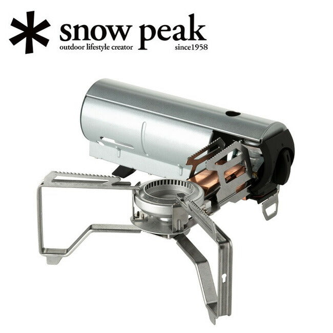  peak ＆CAMP バーナー シルバー GS-600SL Snow Peak スノーピーク HOME＆CAMP ホームアンドキャンプ バーナー
