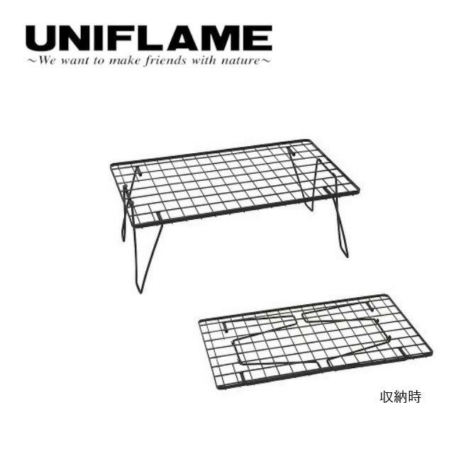UNIFLAME - UNIFLAME ユニフレーム フィールドラック ブラック 611616
