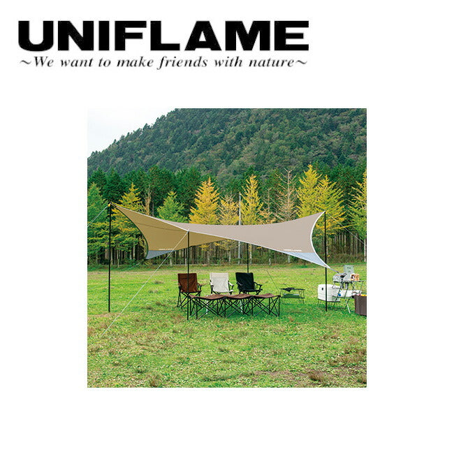 UNIFLAME | UNIFLAME ユニフレーム REVOタープII L TAN 681886