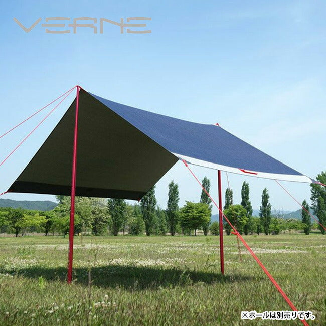 VERNE ベルン DENIM TARP 7 デニムタープ VR-VS-21DT7 – アウトドア
