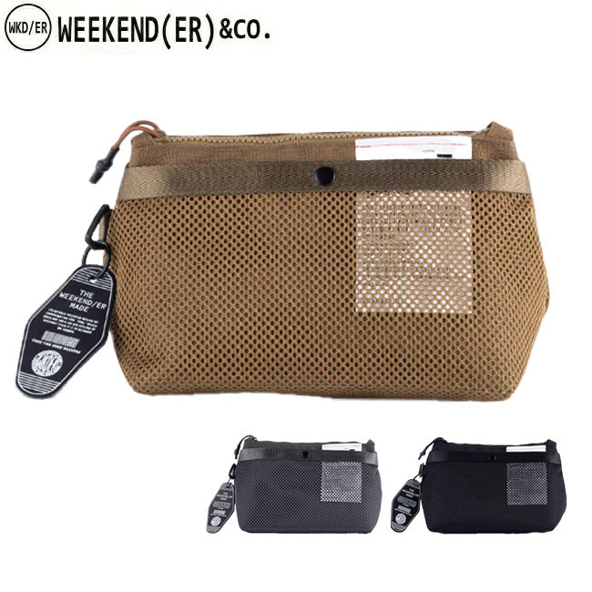 WEEKEND(ER) | WEEKEND(ER) ウィークエンダー MESH&POUCH メッシュ