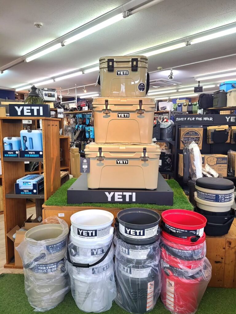 YETIの取り扱いを開始します！