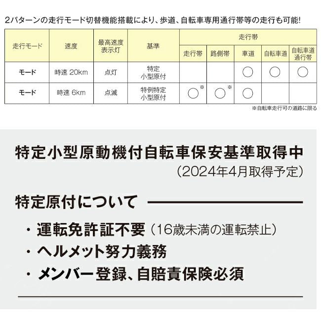 【送料無料対象外】電動キックボード MTM japan MTM RiSE 特定小型原動機付自転車