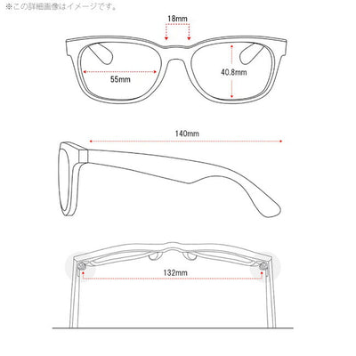 Ray-Ban レイバン NEW WAYFARER WASHED LENSES ニューウェイファーラーウォッシュドレンズ 0RB2132F