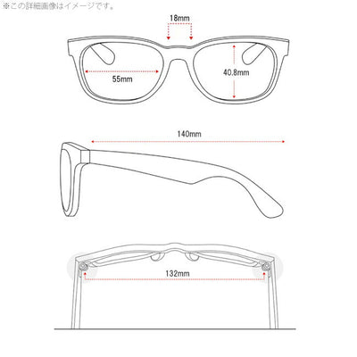 Ray-Ban レイバン NEW WAYFARER WASHED LENSES ニューウェイファーラーウォッシュドレンズ 0RB2132F