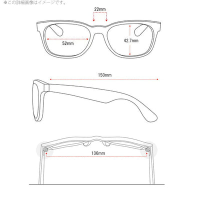 Ray-Ban レイバン ORIGINAL WAYFARER WASHED LENSES オリジナルウェイファーラーウォッシュドレンズ 0RB2140F